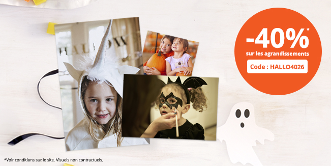 Photos, agrandissements, tirages, pour Halloween