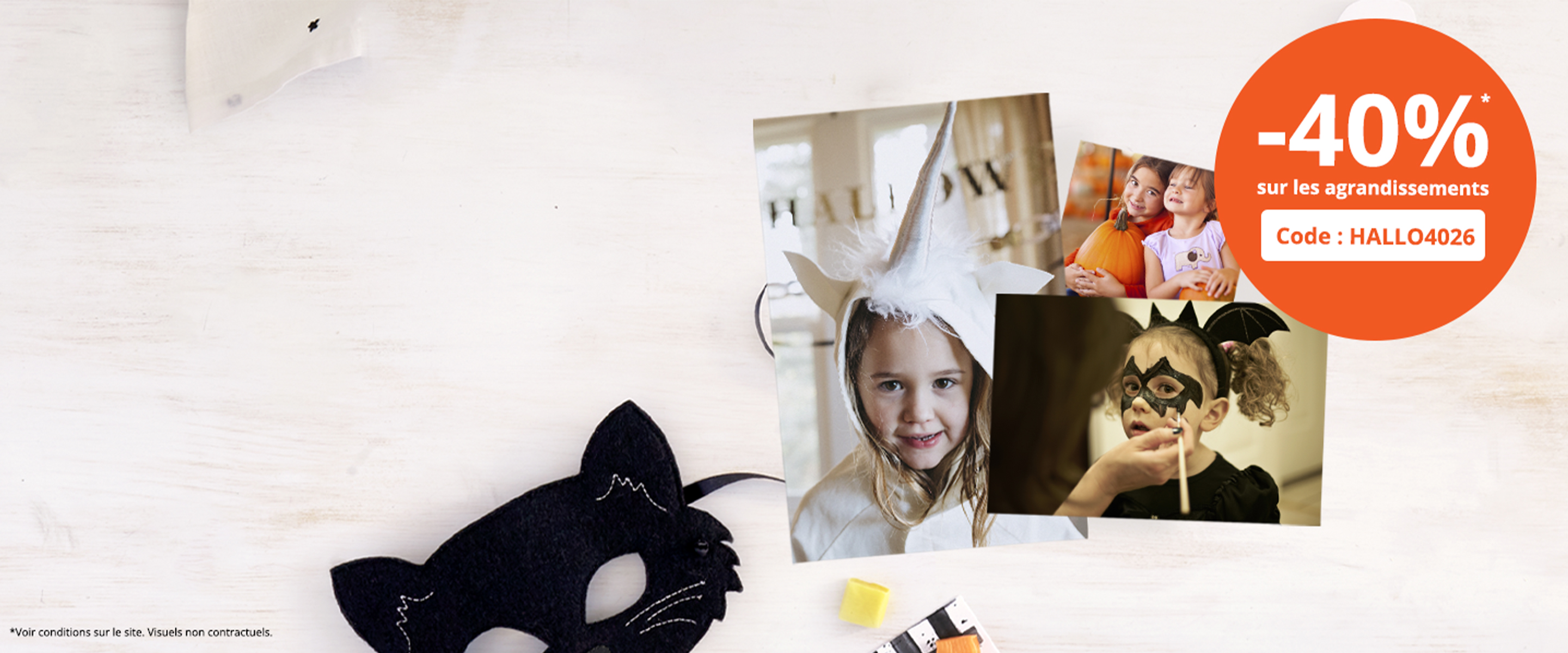 Photos, agrandissements, tirages, pour Halloween
