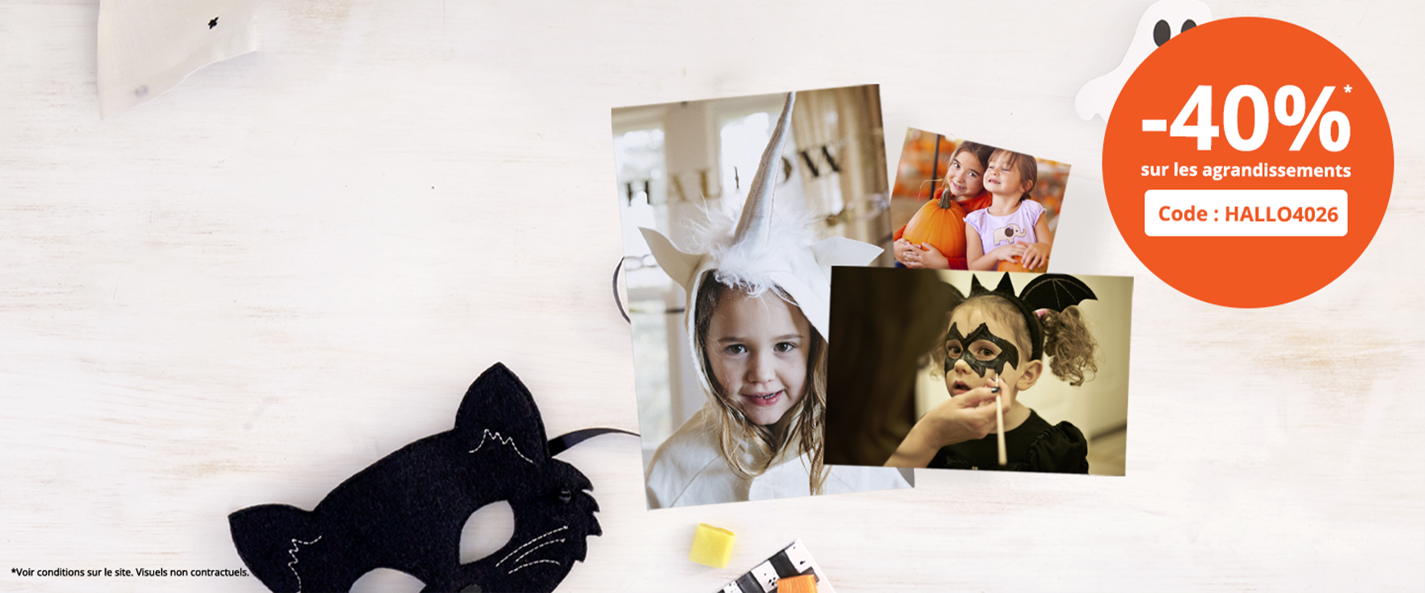 Photos, agrandissements, tirages, pour Halloween