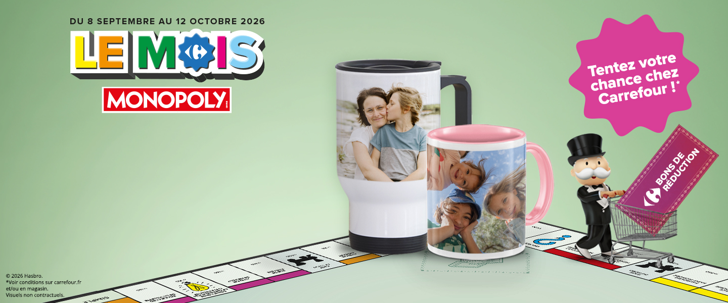 Jeu concours monopoly avec carrefour photo