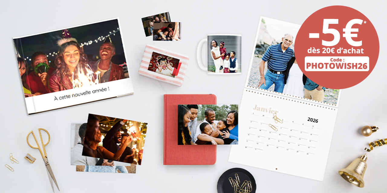 Objets photos pour la nouvelle année